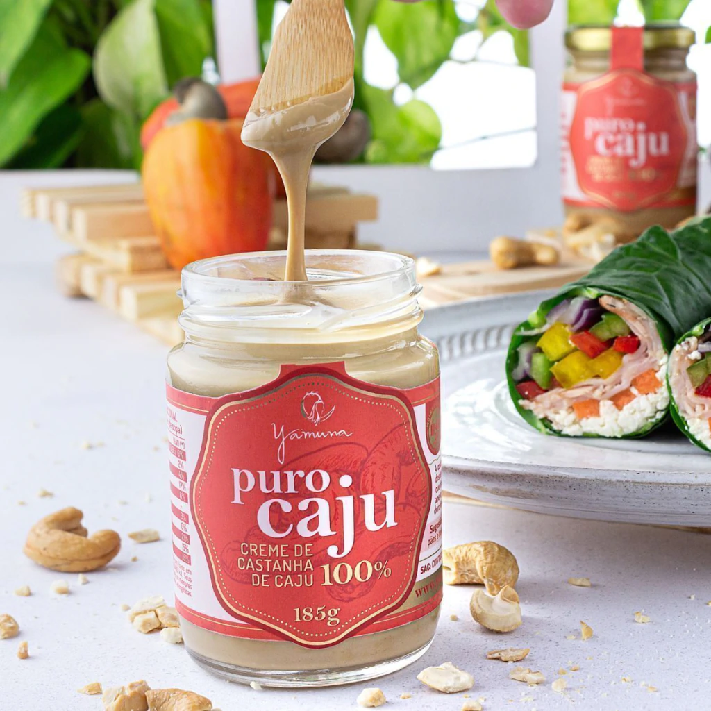 CREME DE CASTANHA DE CAJU PURO 185g